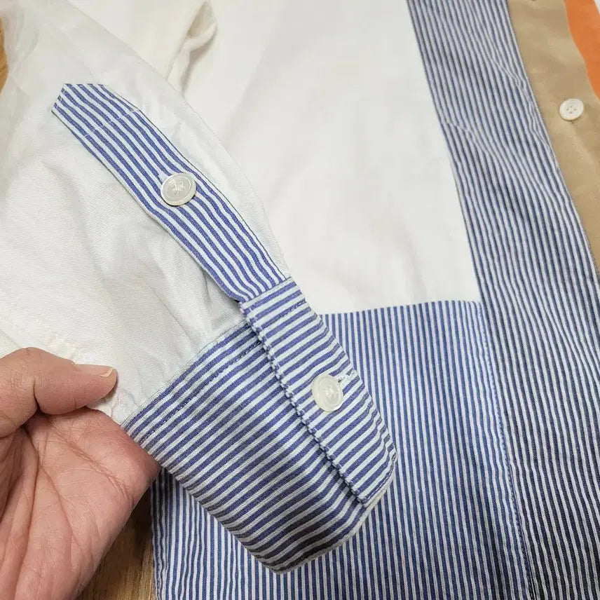 [BUNJANG] SYSTEM Striped Shirt / 시스템(SYSTEM) 스트라이프 셔츠 55