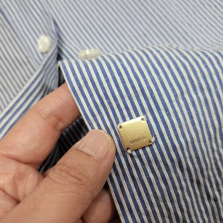 [BUNJANG] SYSTEM Striped Shirt / 시스템(SYSTEM) 스트라이프 셔츠 55