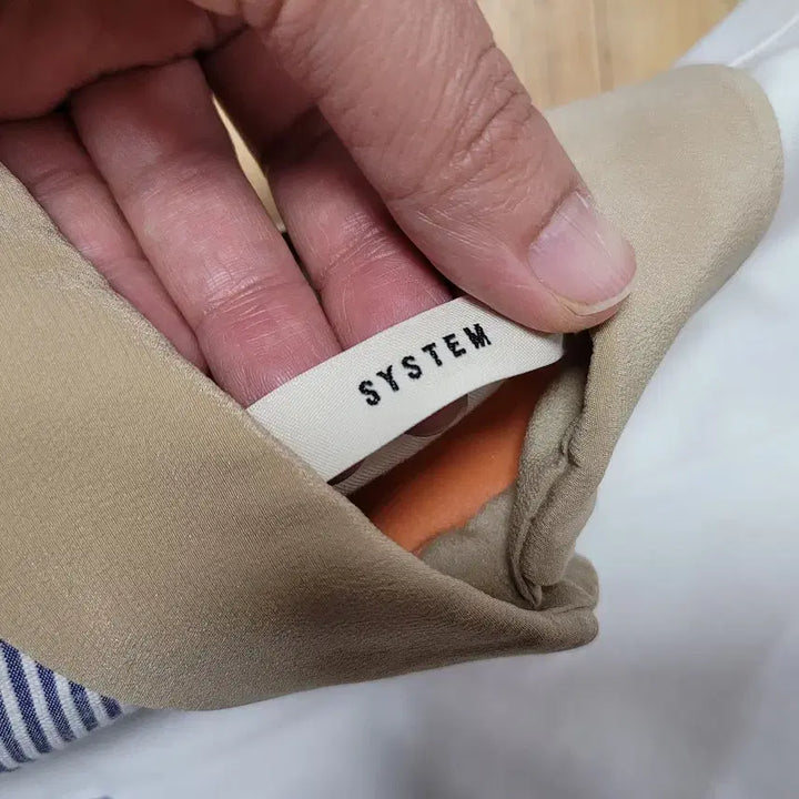 [BUNJANG] SYSTEM Striped Shirt / 시스템(SYSTEM) 스트라이프 셔츠 55