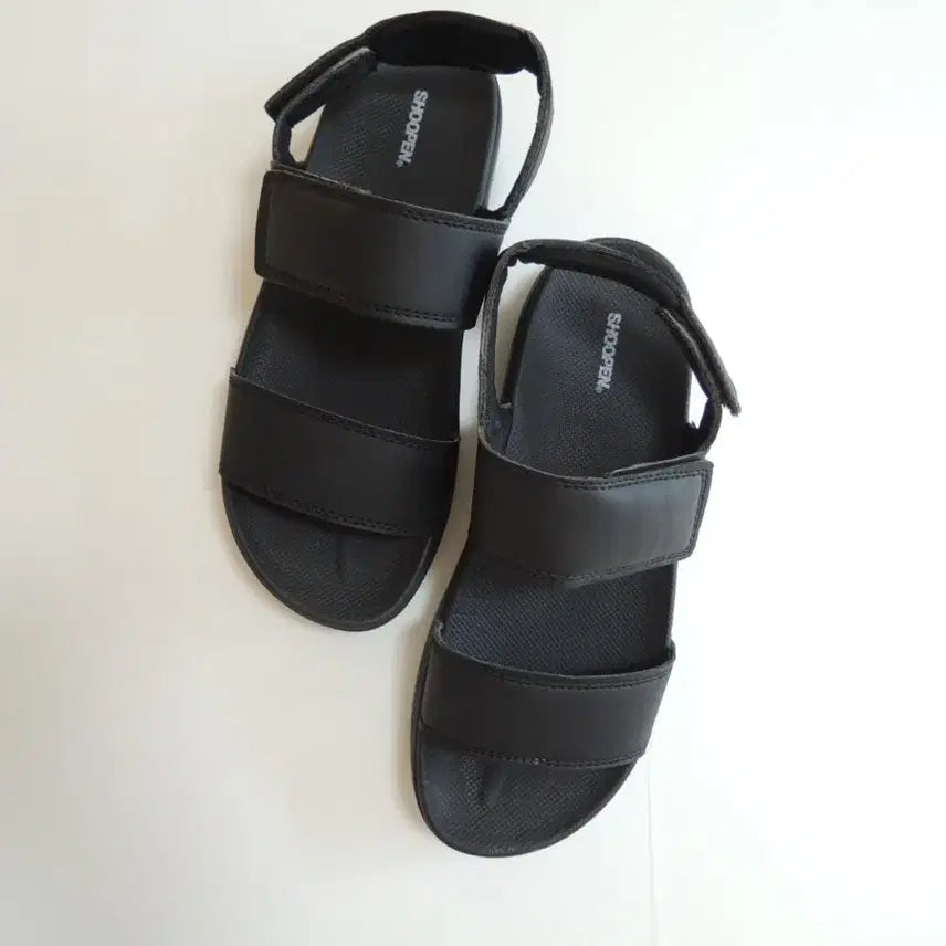 [BUNJANG] Shoopen Velcro Sandals 250 / 새상품) 블랙 찍찍이 벨크로 샌들 245~250 슈펜