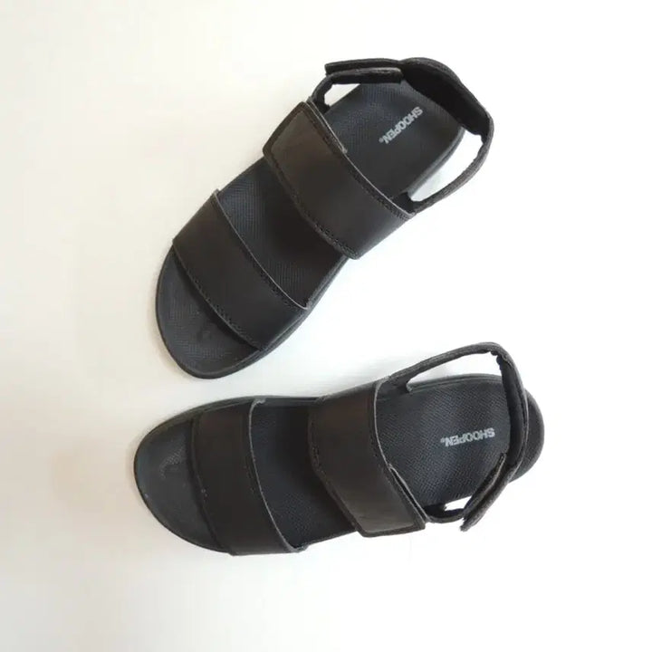 [BUNJANG] Shoopen Velcro Sandals 250 / 새상품) 블랙 찍찍이 벨크로 샌들 245~250 슈펜