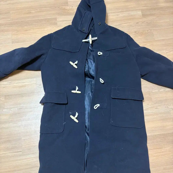 [BUNJANG] Partimento Navy Duffel Coat S / 파르티멘토 더플코트 s