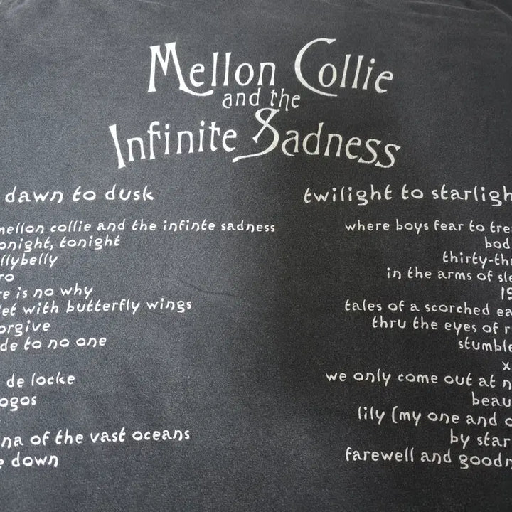 [BUNJANG] Smashing Pumpkins Infinite Sadness Black Vintage Band T-shirt / [XL] 90s 스매싱펌킨스 인피니트 새드니스 블랙 빈티지 밴드티