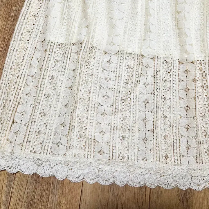 [BUNJANG] GENERAL IDEA Lace Maxi Skirt / 제너럴아이디어(GENERAL IDEA) 레이스스커트 프리사이즈 새상품