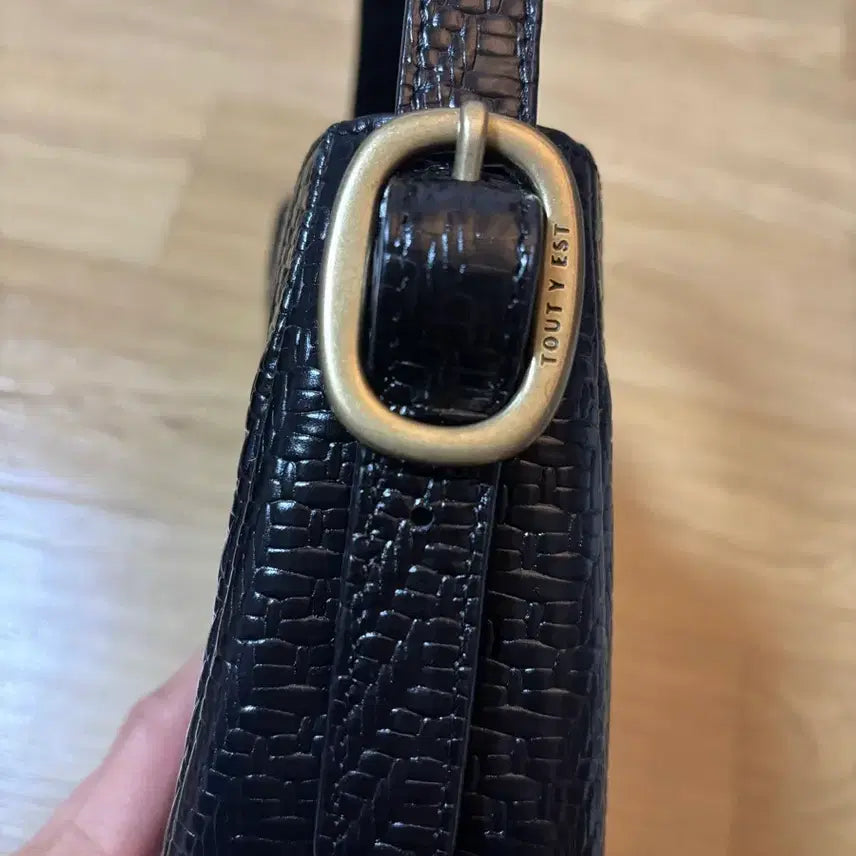 [BUNJANG] Tout Y est Cano Bag Mini Black Handbag / 투티에 카노백 미니 블랙