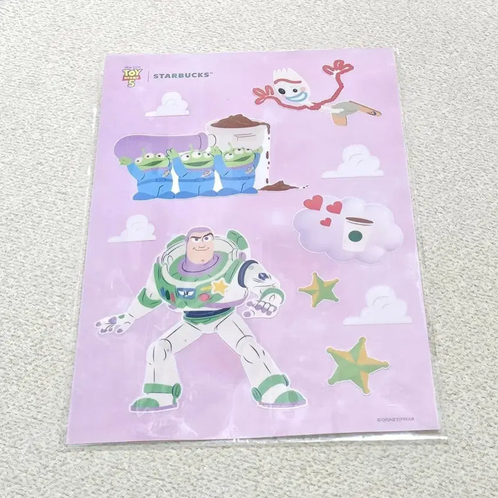 [BUNJANG] Starbucks Toy Story Glow-in-the-Dark Sticker / [미개봉] 스타벅스 토이스토리 야광 스티커