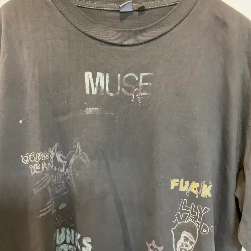[BUNJANG] Polytelu Muse T-Shirt - Size 4 / 폴리테루 뮤즈티1/2 -4사이즈