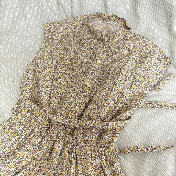 [BUNJANG] Vintage Floral Dress / 착샷O)빈티지 플라워 원피스