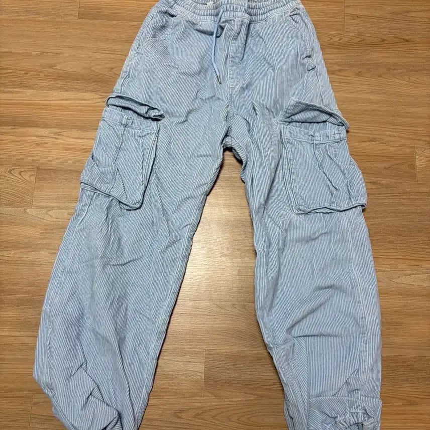 [BUNJANG] 8 Seconds Striped Denim Pants / 에잇세컨즈 스트라이프 데님 팬츠 67