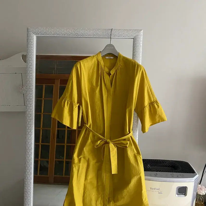 [BUNJANG] System Summer Midi Dress / 55-66 새 list 한여름 바스락 원피스. 시스템.구호.띠어리.샤틴