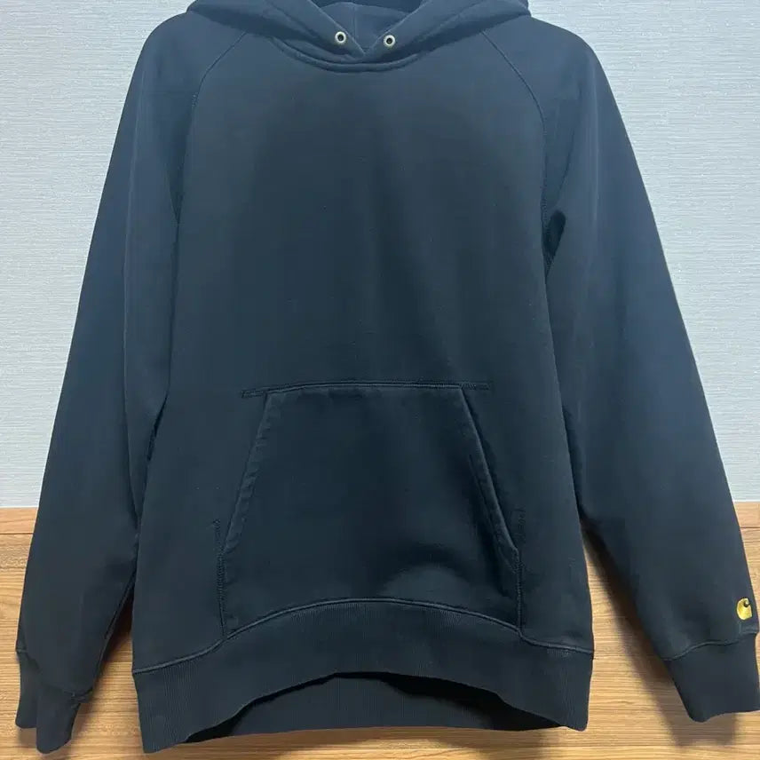 [BUNJANG] Carhartt WIP Chase Pullover Hoodie Black L / 칼하트 WIP 체이스 풀오버 후드티 블랙 L