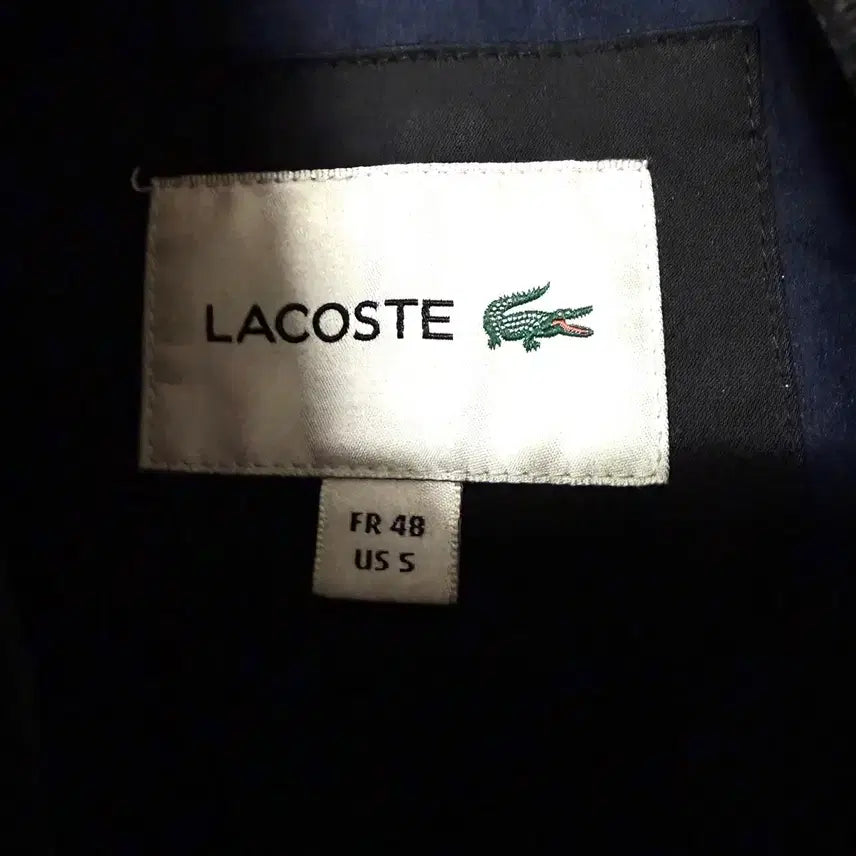 [BUNJANG] Lacoste MA-1 Bomber Jacket / [M,95]라코스테 봄버 자켓 집업 항공점퍼 ma-1 블랙