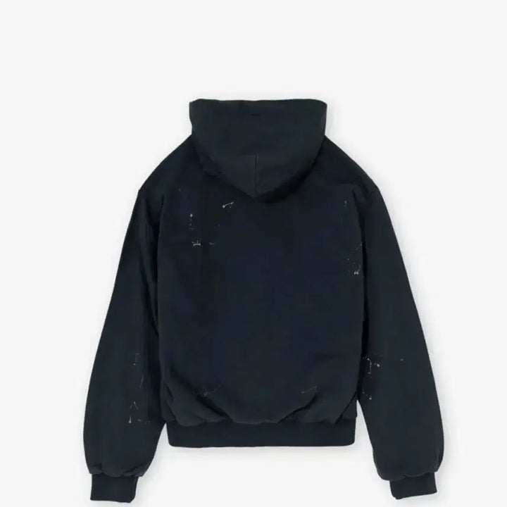 [SOLD OUT] 브라운야드 페인티드 후드 집업,블랙