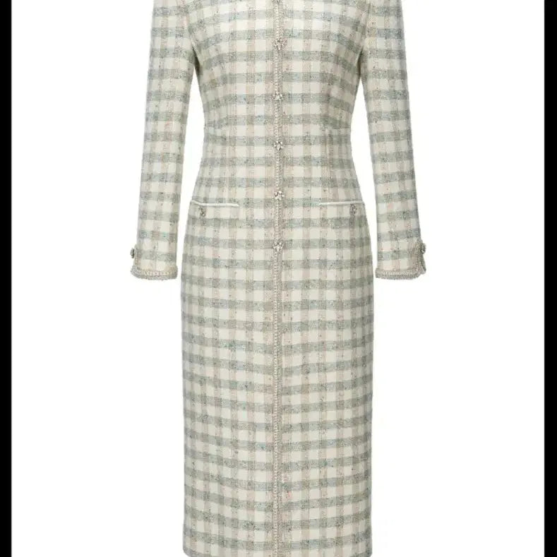 [BUNJANG] MICHAA Tweed Dress / [새상품] MICHAA 미샤 럭셔리 트위드 원피스