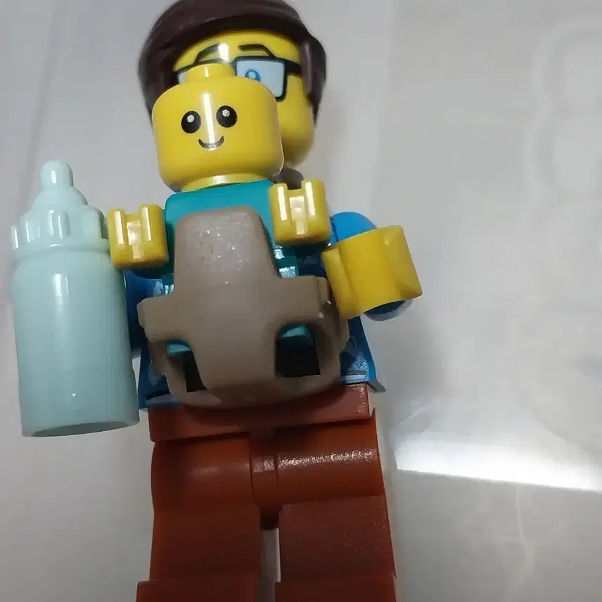 [BUNJANG] Lego City Passenger Father and Baby Minifigure / 레고 시티 탑승객 아빠와 아기 미니피겨