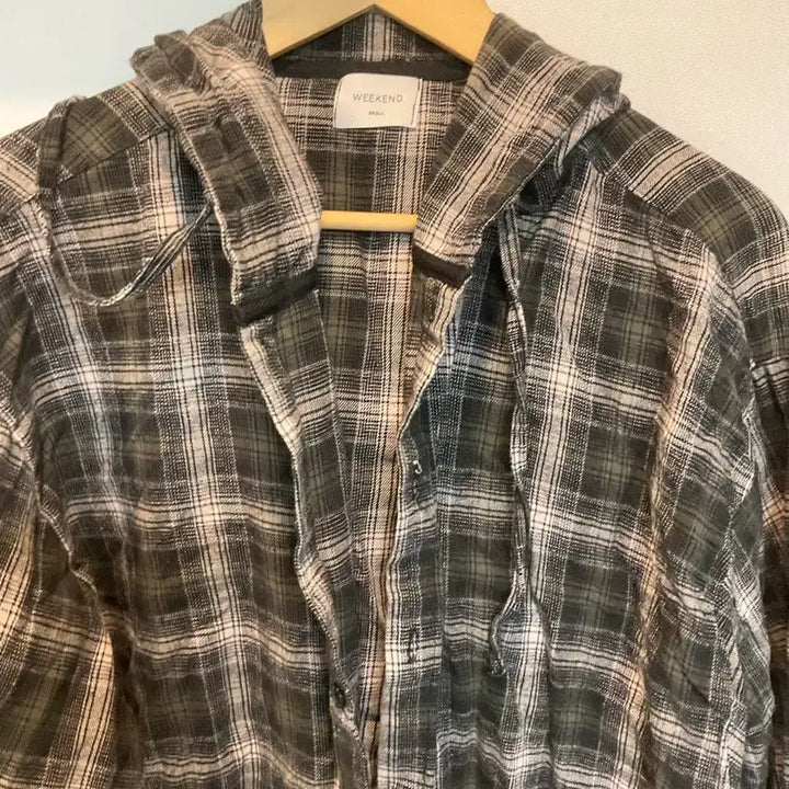 [BUNJANG] Allen-Masse Checkered Shirt / 알렌느맛 체크셔츠