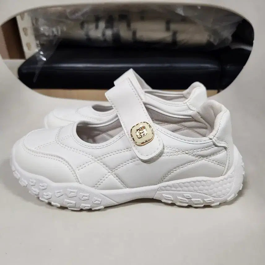 [BUNJANG] Comfortable Velcro Mary Jane Shoes / 완전편한 데일리슈즈! 벨크로 메리제인 컴포트 쿠션단화 블랙&amp;아이보리