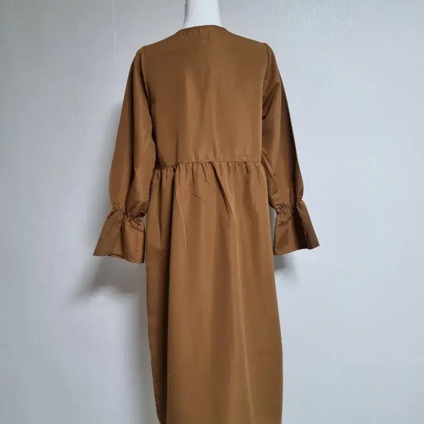 [BUNJANG] Brown Lace Robe Cardigan / 브라운 레이스 로브