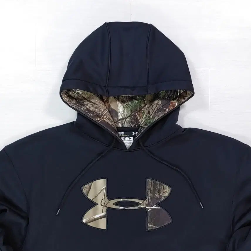 [BUNJANG] Under Armour Real Tree Camo Big Logo Storm Hoodie M / 언더아머 리얼트리 카모 빅로고 스톰 후드티 M