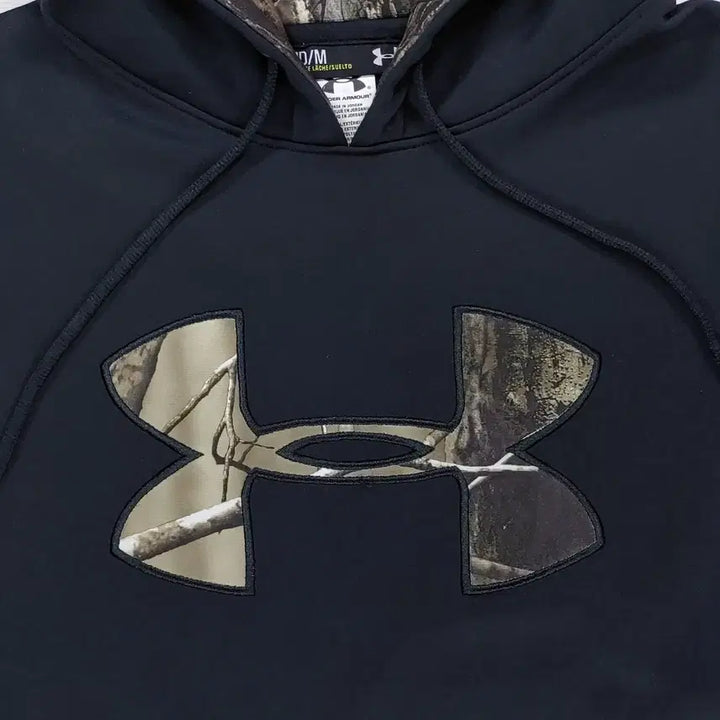 [BUNJANG] Under Armour Real Tree Camo Big Logo Storm Hoodie M / 언더아머 리얼트리 카모 빅로고 스톰 후드티 M