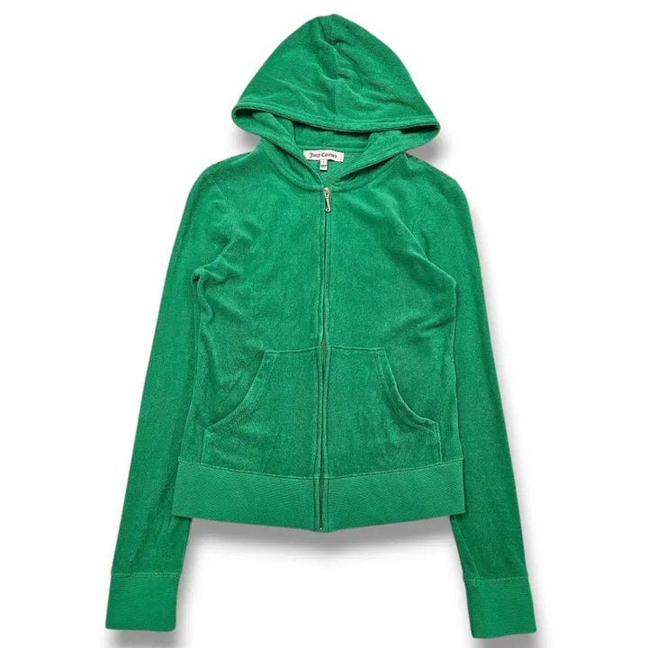 [BUNJANG] Juicy Couture Sequin Apple Green Velour Set / S Juicy Couture 스팽글 애플그린 셋업