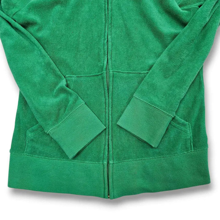[BUNJANG] Juicy Couture Sequin Apple Green Velour Set / S Juicy Couture 스팽글 애플그린 셋업