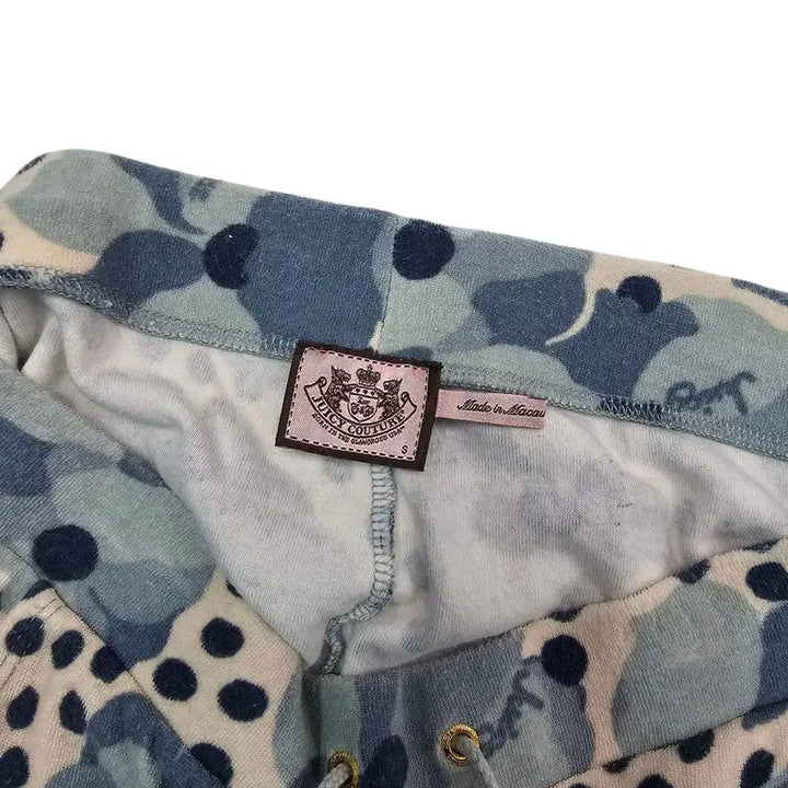[BUNJANG] Juicy Couture Dot Short-Sleeved Sky Blue Set / S Juicy Couture 도트 반팔 스카이블루 셋업