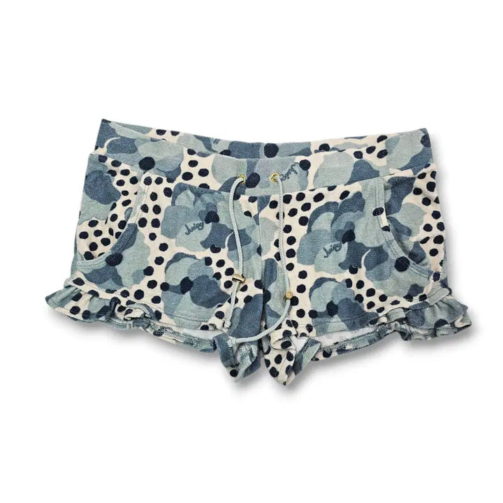 [BUNJANG] Juicy Couture Dot Short-Sleeved Sky Blue Set / S Juicy Couture 도트 반팔 스카이블루 셋업