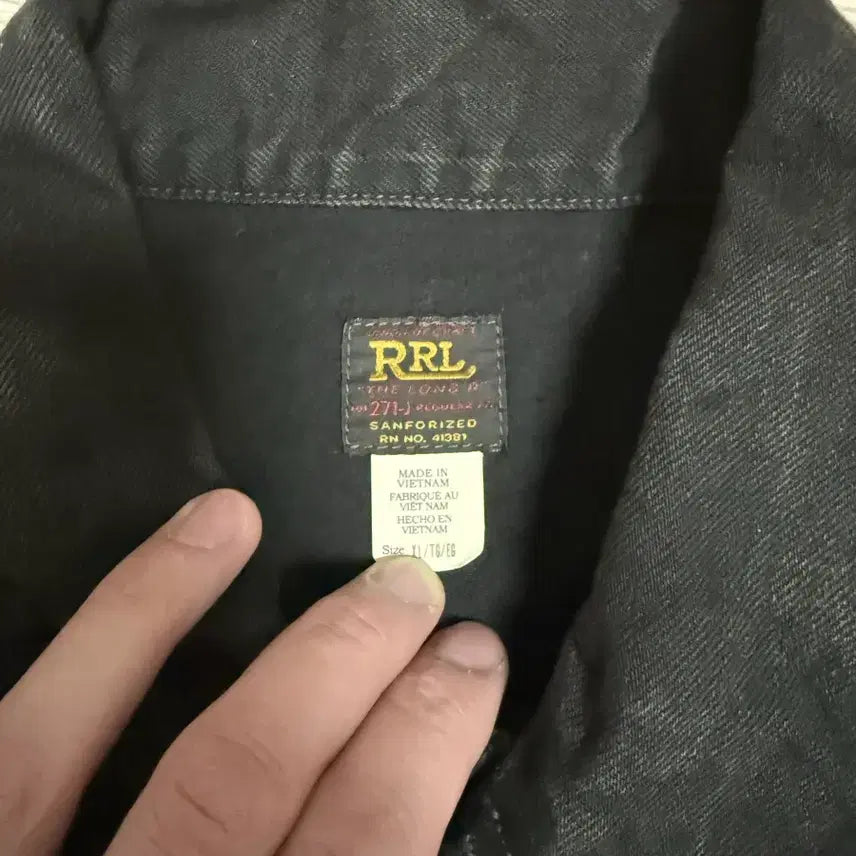 [SOLD OUT] RRL Lot271 black XL사이즈 판매 합니다