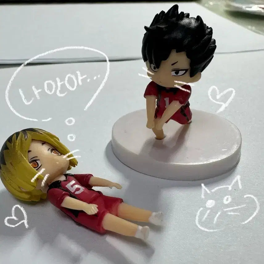 [BUNJANG] Haikyuu!! Kenma Kozume &amp; Kuroo Tetsurou Classic Gacha Bundle Set / [희귀] 하이큐 켄마 쿠로오 고전가챠 일괄 처분
