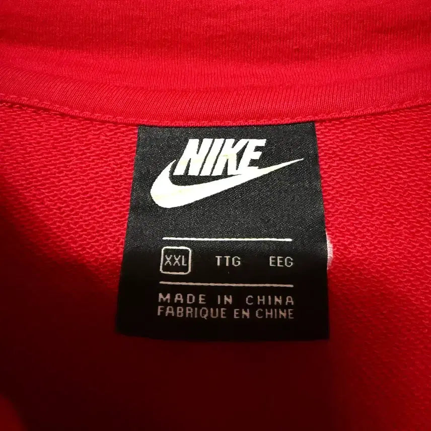 [SOLD OUT] [XXL,110]나이키 빅스우시 후드티 레드