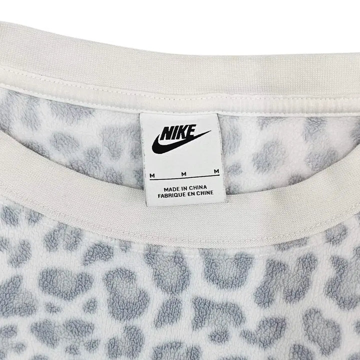 [BUNJANG] 85 NIKE 나이키 플리스 레오파드 맨투맨 / 85 NIKE 나이키 플리스 레오파드 맨투맨