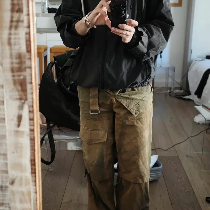 [SOLD OUT] [L] 22aw Jiyongkim doble front pants