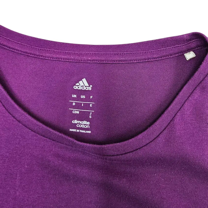 [BUNJANG] Adidas Glitter Logo Short Sleeve T-shirt / S ADIDAS 글리터 로고 반팔 티셔츠