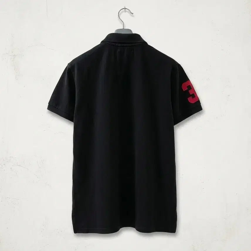 [SOLD OUT] 폴로 랄프로렌 블랙 빅포니 카라티 L