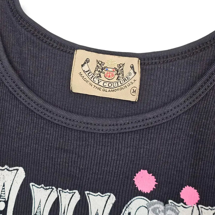 [BUNJANG] Juicy Couture Logo Sleeveless Top / M Juicy Couture 로고 슬리브리스