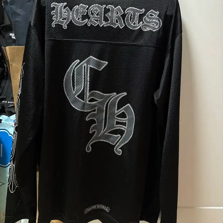 [SOLD OUT] 크롬하츠 메쉬 롱슬리브 블랙 매티보이 S