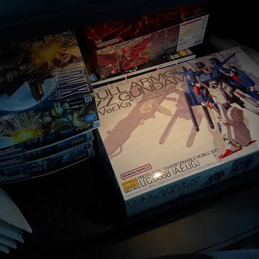 [BUNJANG] Bandai Full Armor Double Zeta Gundam Ver. Ka MG Model Kit / Mg 풀아머 더블제타 건담 버카 미개봉 새상품 최저가