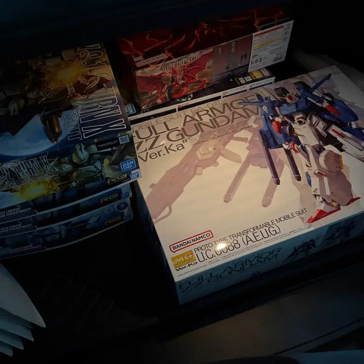 [BUNJANG] Bandai Full Armor Double Zeta Gundam Ver. Ka MG Model Kit / Mg 풀아머 더블제타 건담 버카 미개봉 새상품 최저가