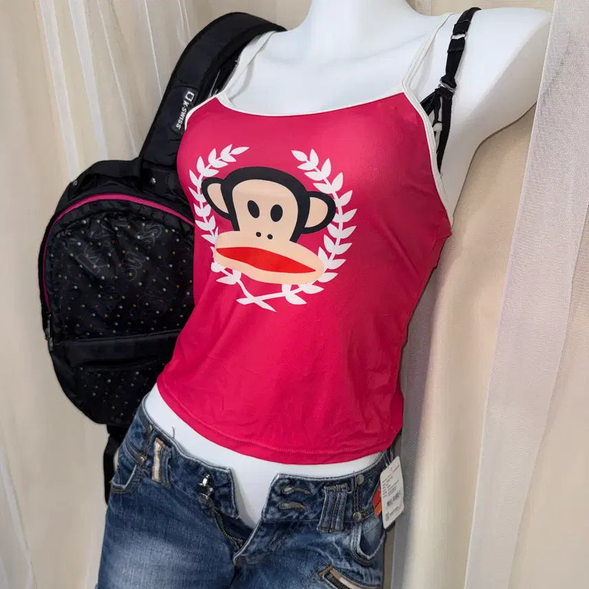[BUNJANG] Paul Frank Julius Camisole Pink XS / XS Paul Frank 줄리어스 캐미솔 핑크