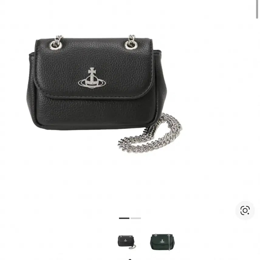 [BUNJANG] Vivienne Westwood Libigan Grain Chain Purse Black Mini Bag / 비비안 웨스트우드 리비건 그레인 체인 퍼스 블랙 미니 백