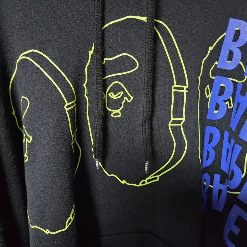 [BUNJANG] Bape Loose Fit Hoodie 2XL / (2XL) 희귀모델 베이프 루즈핏 후드티 팝니다.