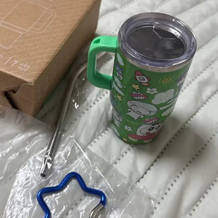 [BUNJANG] Stanley x Crayon Shin-chan Collaboration Mini Tumbler Keychain / 스탠리 짱구 콜라보 미니 텀블러 키링 새상품