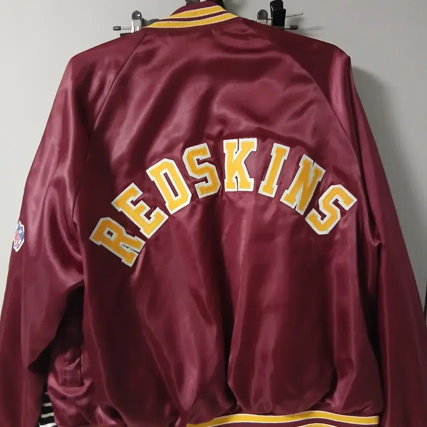 [BUNJANG] Stadium Club Redskins Satin Jacket / 80s Stadium Club Redskins Satin Jacket