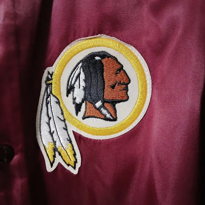 [BUNJANG] Stadium Club Redskins Satin Jacket / 80s Stadium Club Redskins Satin Jacket