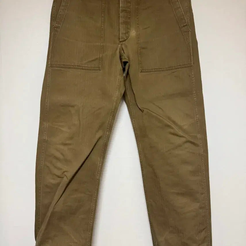 [BUNJANG] RRL Herringbone Fatigue Pants / [33x32] RRL 더블알엘 헤링본 퍼티그 팝니다