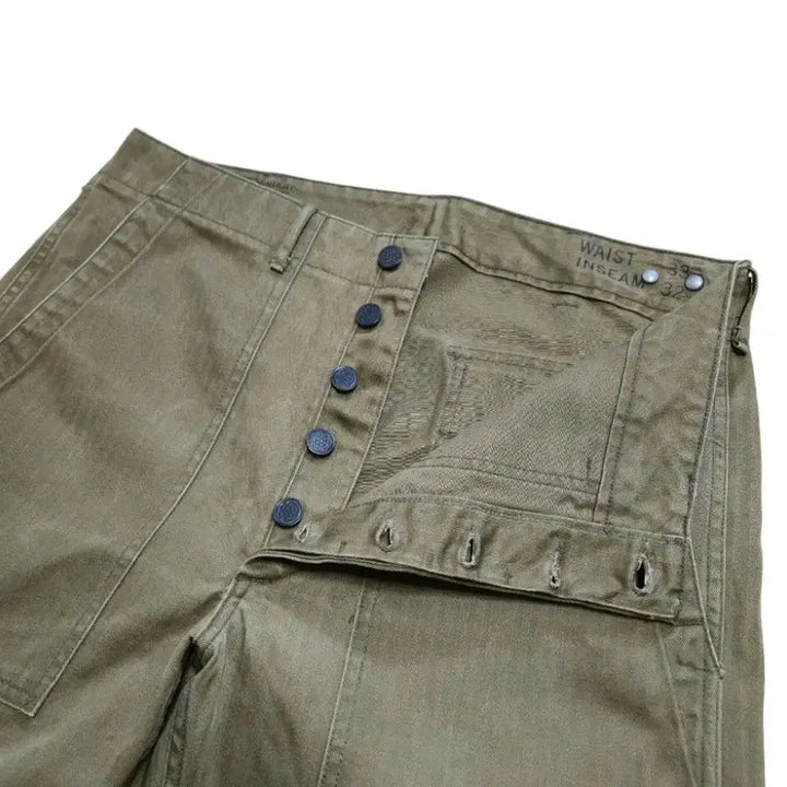 [BUNJANG] RRL Herringbone Fatigue Pants / [33x32] RRL 더블알엘 헤링본 퍼티그 팝니다