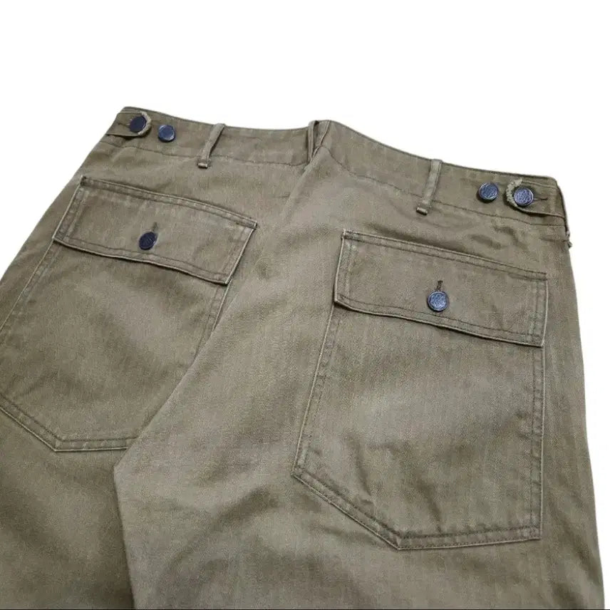 [BUNJANG] RRL Herringbone Fatigue Pants / [33x32] RRL 더블알엘 헤링본 퍼티그 팝니다