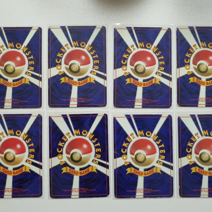 [BUNJANG] Pokemon 1996 Charizard Blastoise Venusaur Eevee Japanese First Edition Card / (이벤트)포켓몬카드 1996 리자몽 거북왕 이상해꽃 이브이 초판 일본판