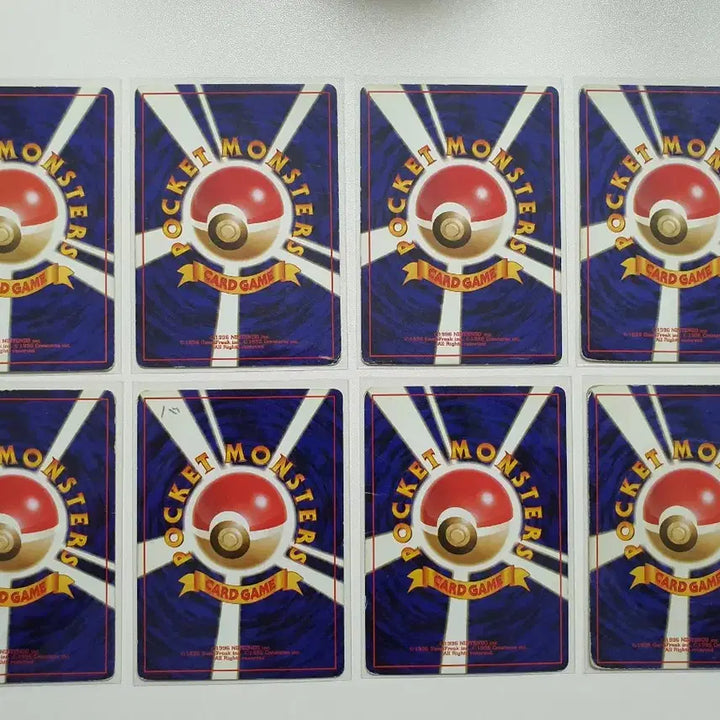 [BUNJANG] Pokemon 1996 Charizard Blastoise Venusaur Eevee Japanese First Edition Card / (이벤트)포켓몬카드 1996 리자몽 거북왕 이상해꽃 이브이 초판 일본판
